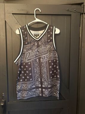 Doggsupply 93 Black Bandana Print Jersey